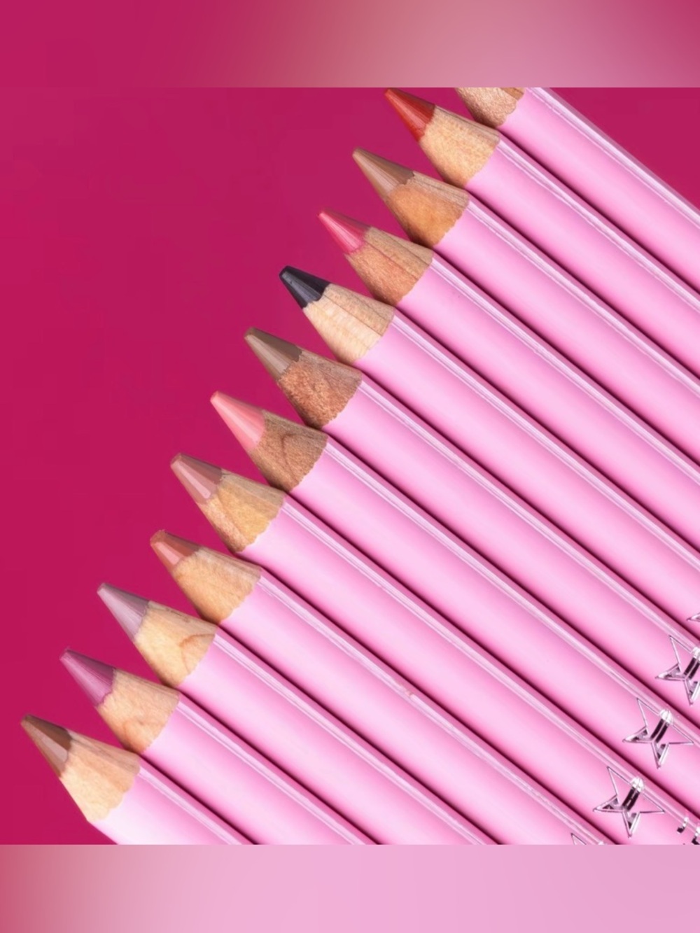 Jeffree Star Calabasas Velour Lip Liner- rosy pink, creamy, satin finish, vegan - Picture 9 of 9